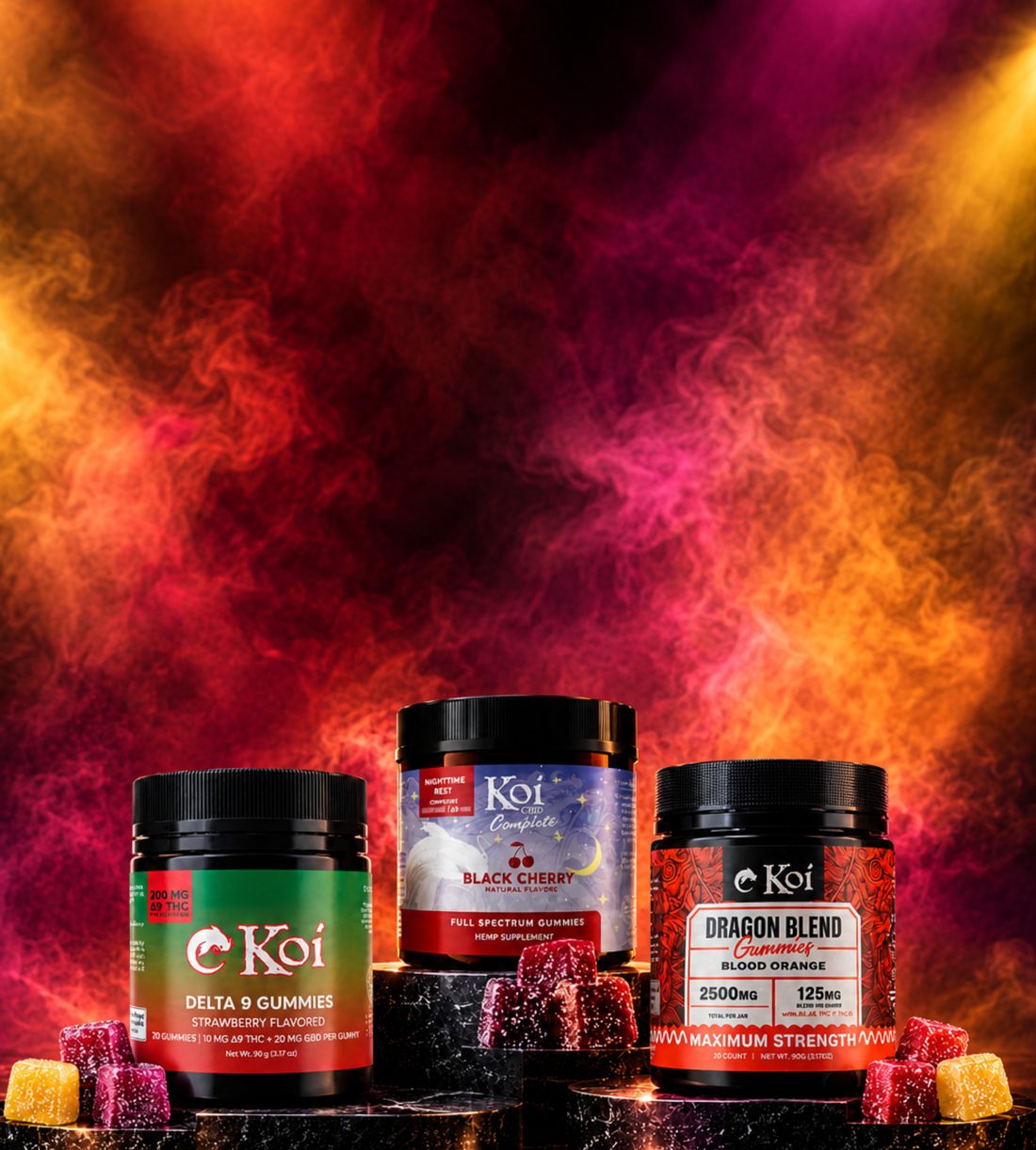Koi CBD: Ban Blowout, mobile