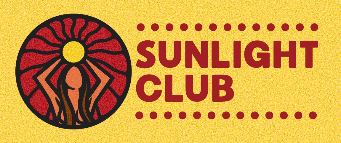 Sunlight Club: Horizontal lockup